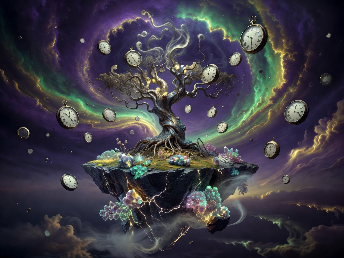 Creative surreal art generated via OpenAI DALL-E 3